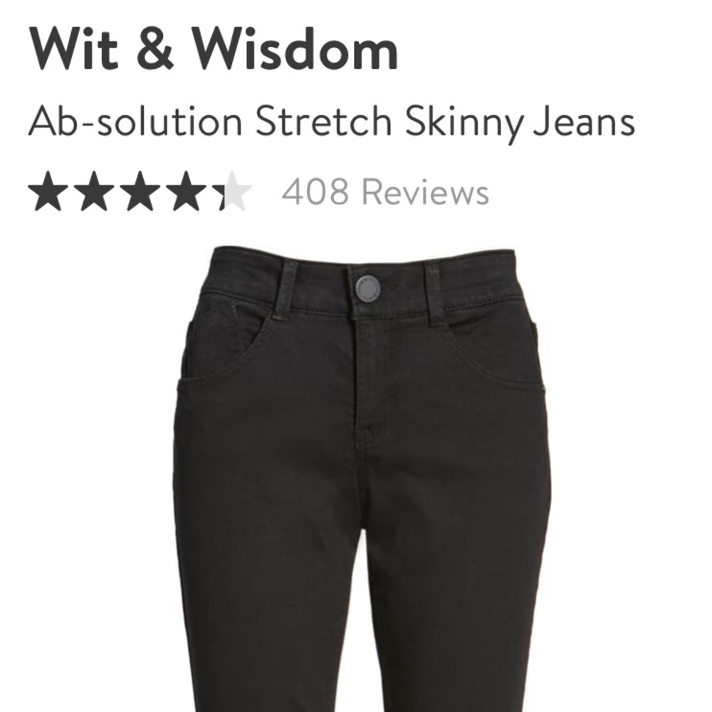 Wit and wisdom ab-solution skinny jeans